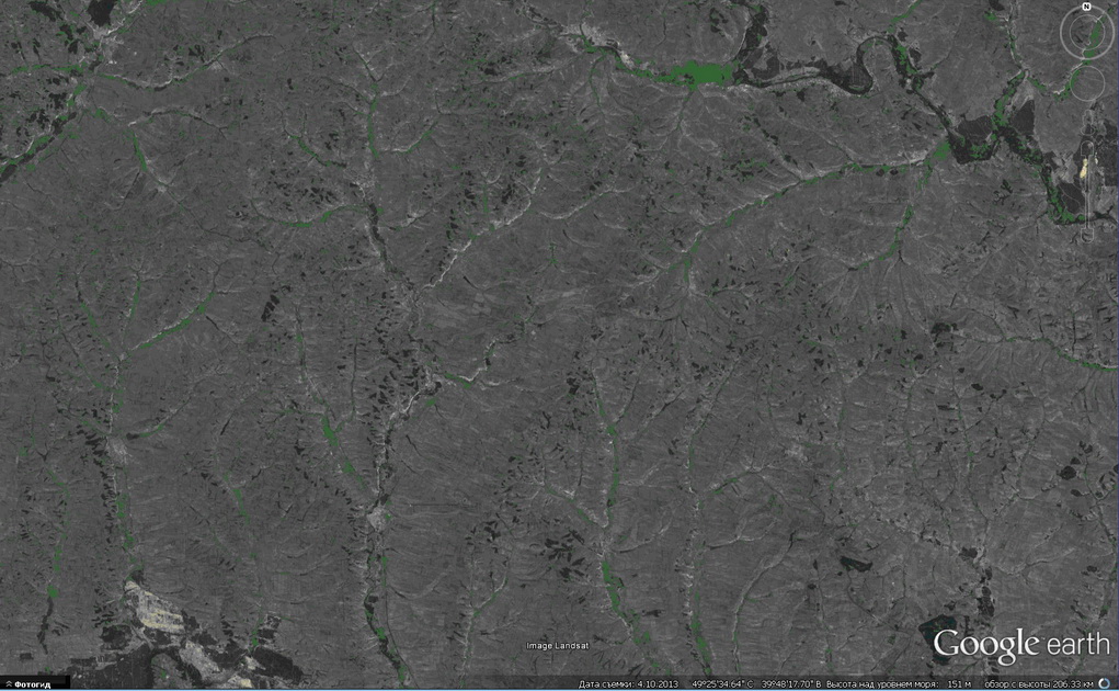 1-dendric-structure-hydrographic-network